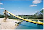 Giant Waterslide and swimming